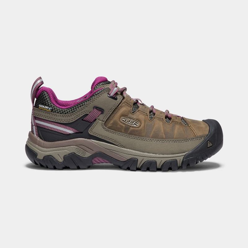 Keen Targhee III Waterproof - Kadın Trekking Ayakkabısı - Kahverengi - Türkiye (127903ZKU)